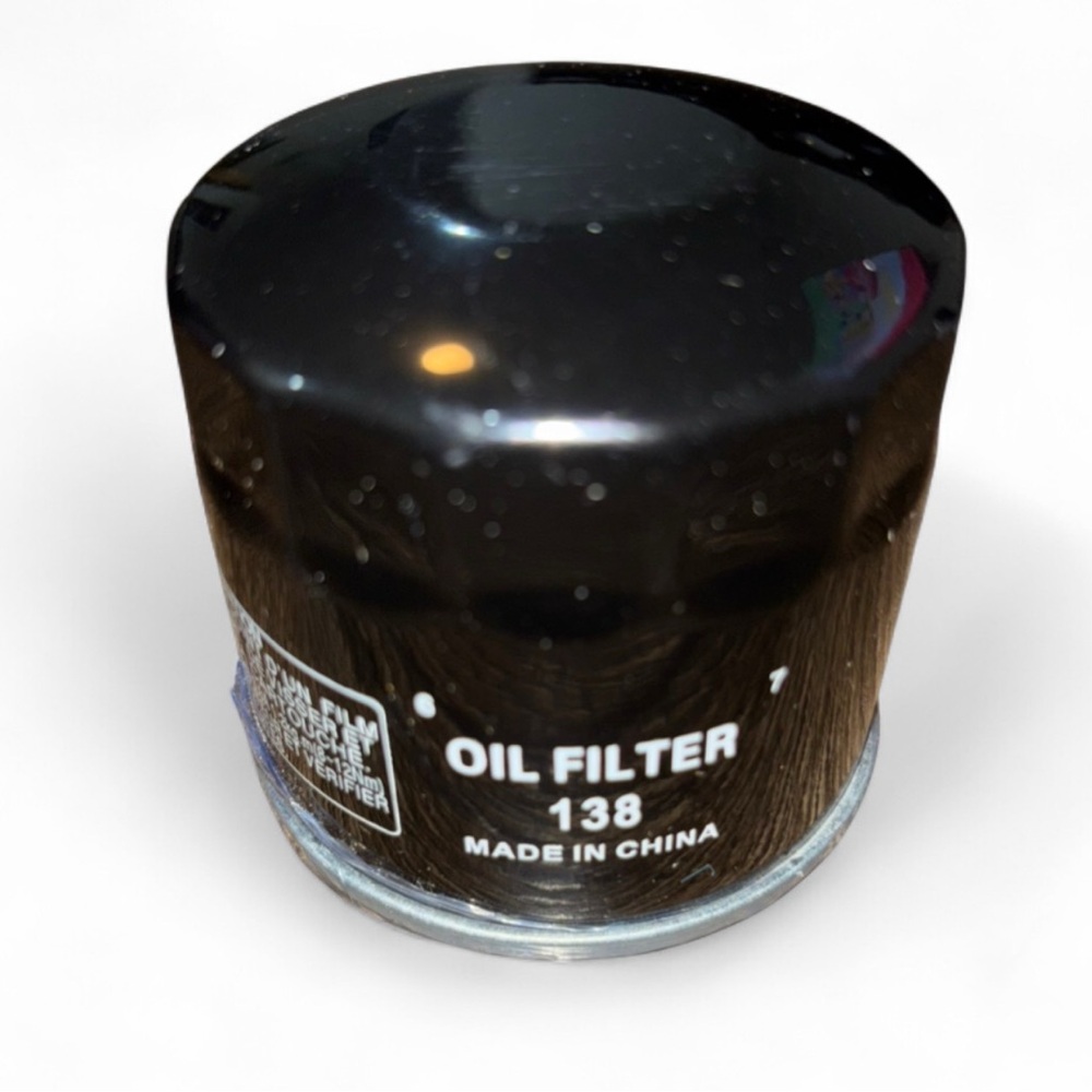 Oil Filter 138 - Black
